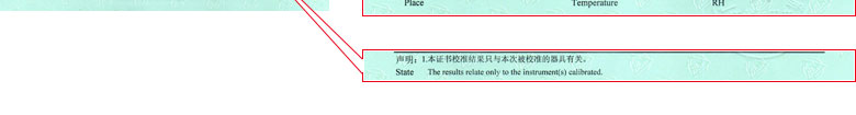 建材黄瓜视频APP污證書報告說明頁